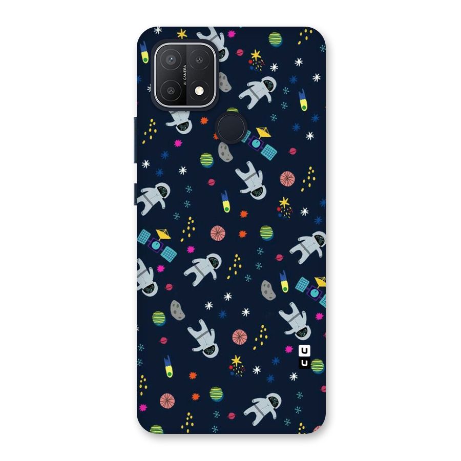 Spaceman Dance Back Case for Oppo A15s