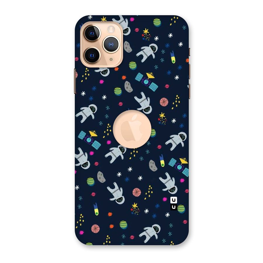 Spaceman Dance Back Case for iPhone 11 Pro Max Logo Cut