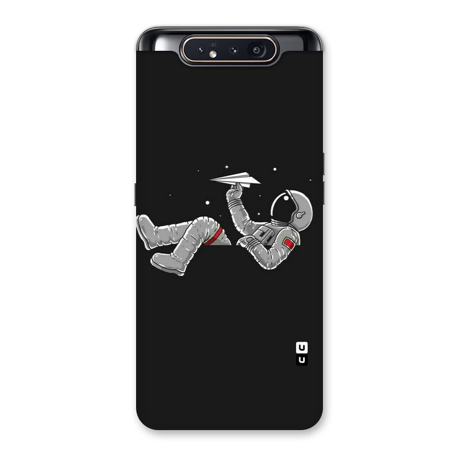 Spaceman Flying Back Case for Galaxy A80
