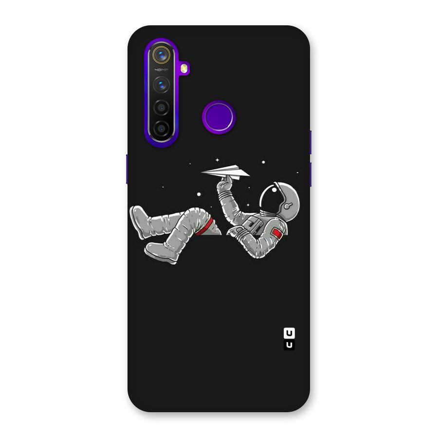 Spaceman Flying Back Case for Realme 5 Pro