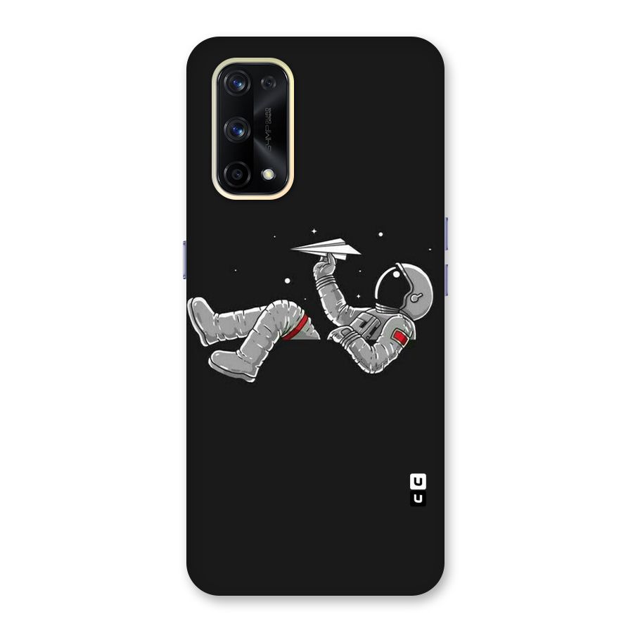 Spaceman Flying Glass Back Case for Realme X7 Pro