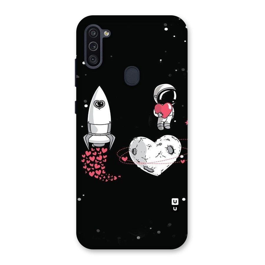 Spaceman Love Back Case for Galaxy M11