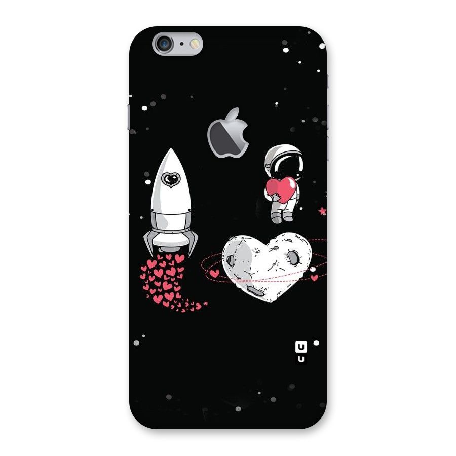 Spaceman Love Back Case for iPhone 6 Plus 6S Plus Logo Cut