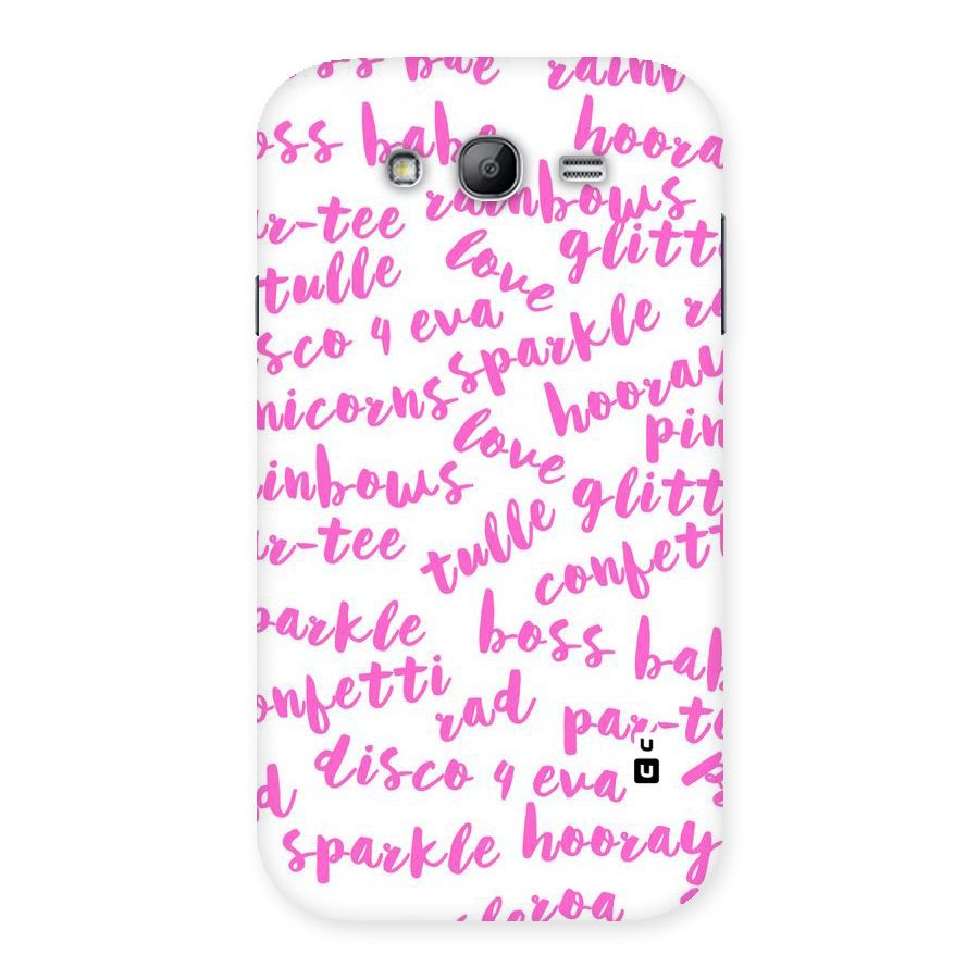 Sparkle Love Back Case for Galaxy Grand Neo