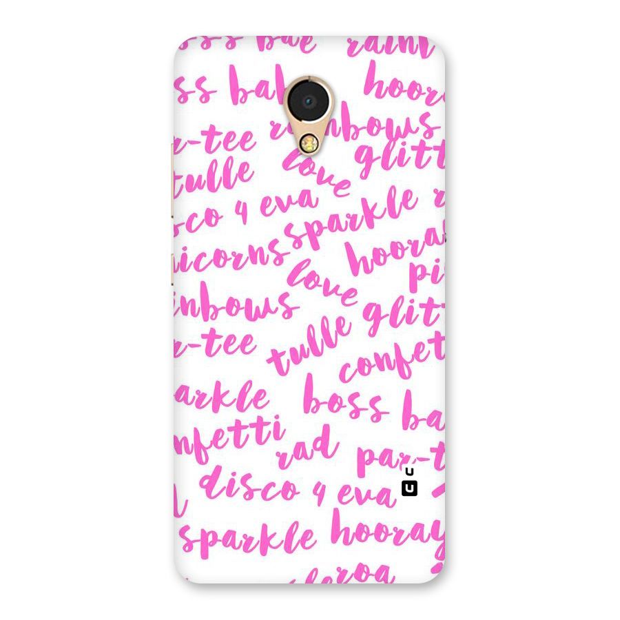 Sparkle Love Back Case for Lenovo P2