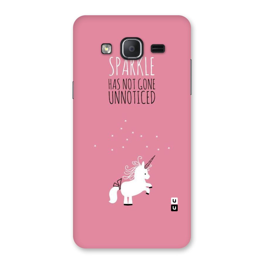 Sparkle Not Unnoticed Back Case for Galaxy On7 2015