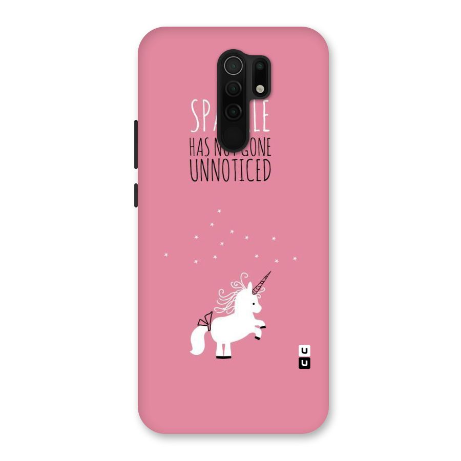 Sparkle Not Unnoticed Back Case for Poco M2
