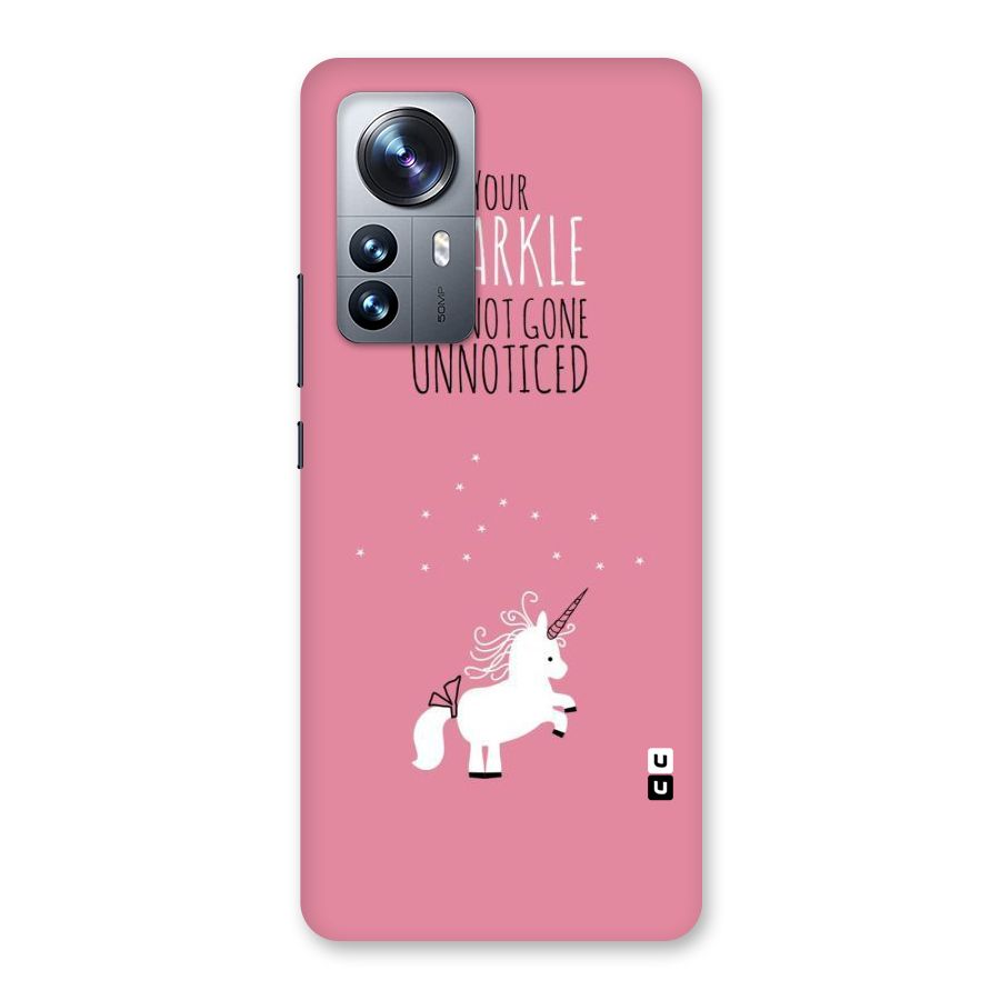 Sparkle Not Unnoticed Back Case for Xiaomi 12 Pro