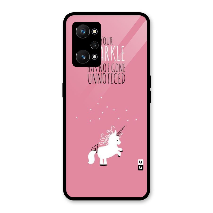 Sparkle Not Unnoticed Glass Back Case for Realme GT Neo 3T