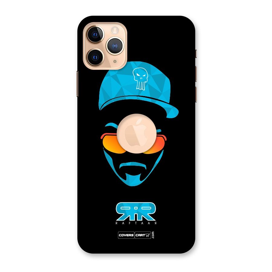 Special Raftaar Edition Blue Back Case for iPhone 11 Pro Max Logo Cut