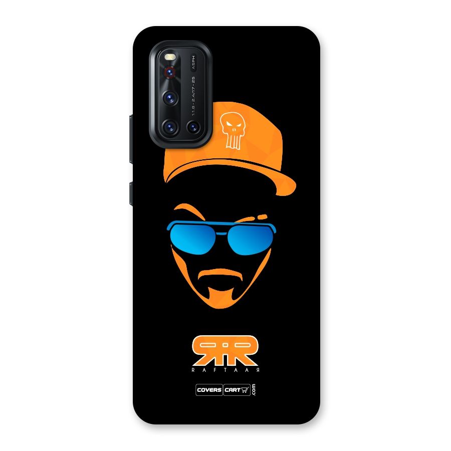 Special Raftaar Edition Orange Back Case for Vivo V19