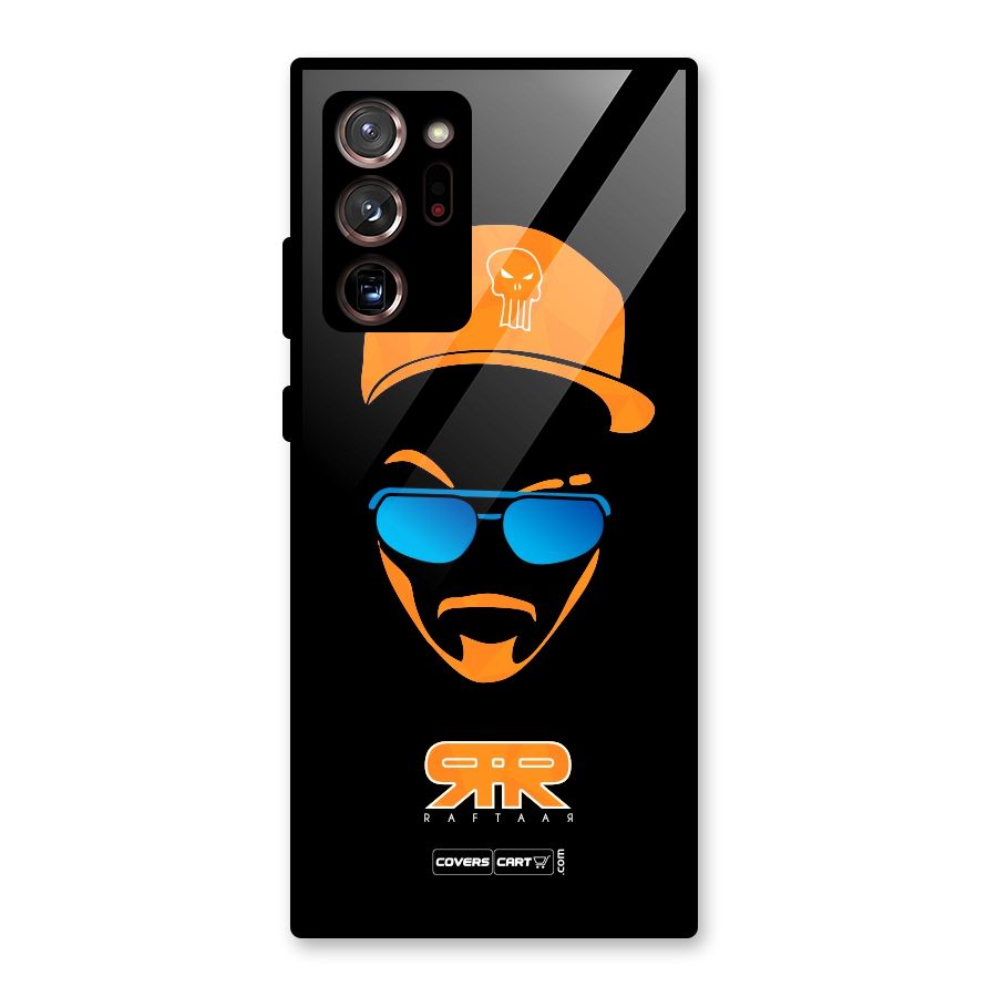 Special Raftaar Edition Orange Glass Back Case for Galaxy Note 20 Ultra 5G