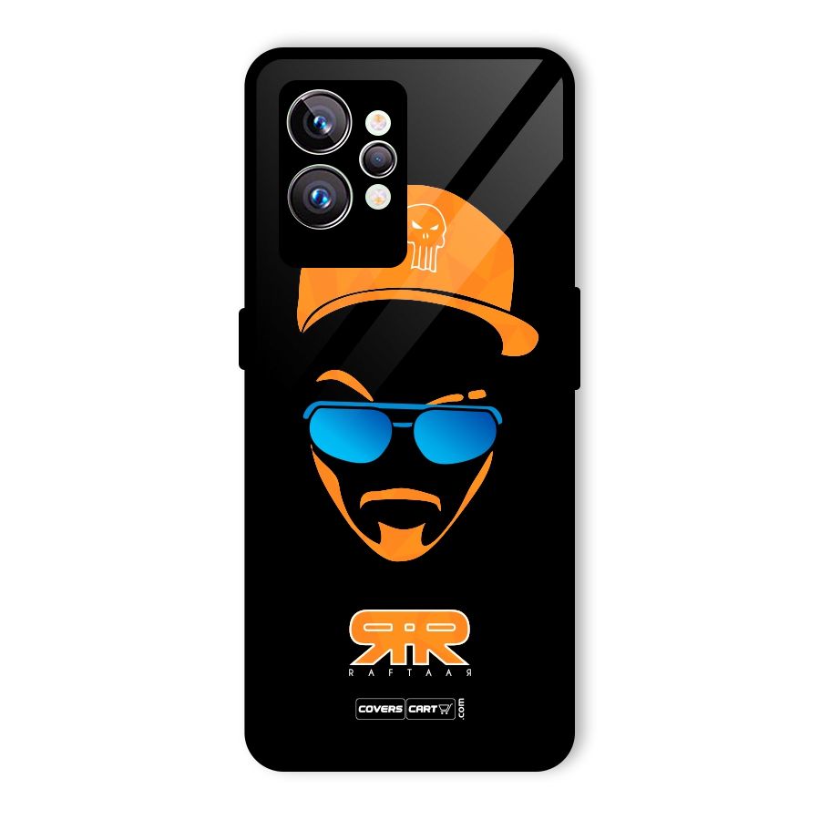 Special Raftaar Edition Orange Glass Back Case for Realme GT2 Pro