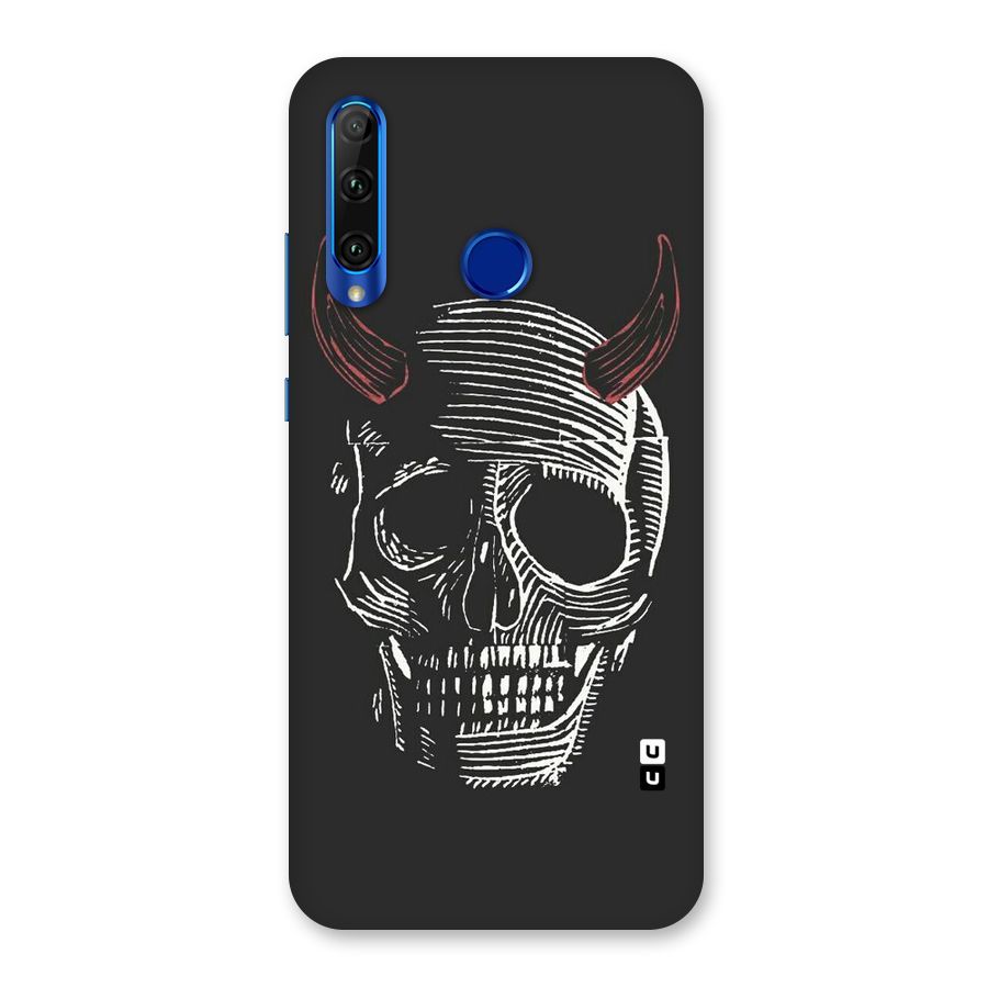 Spooky Face Back Case for Honor 20i