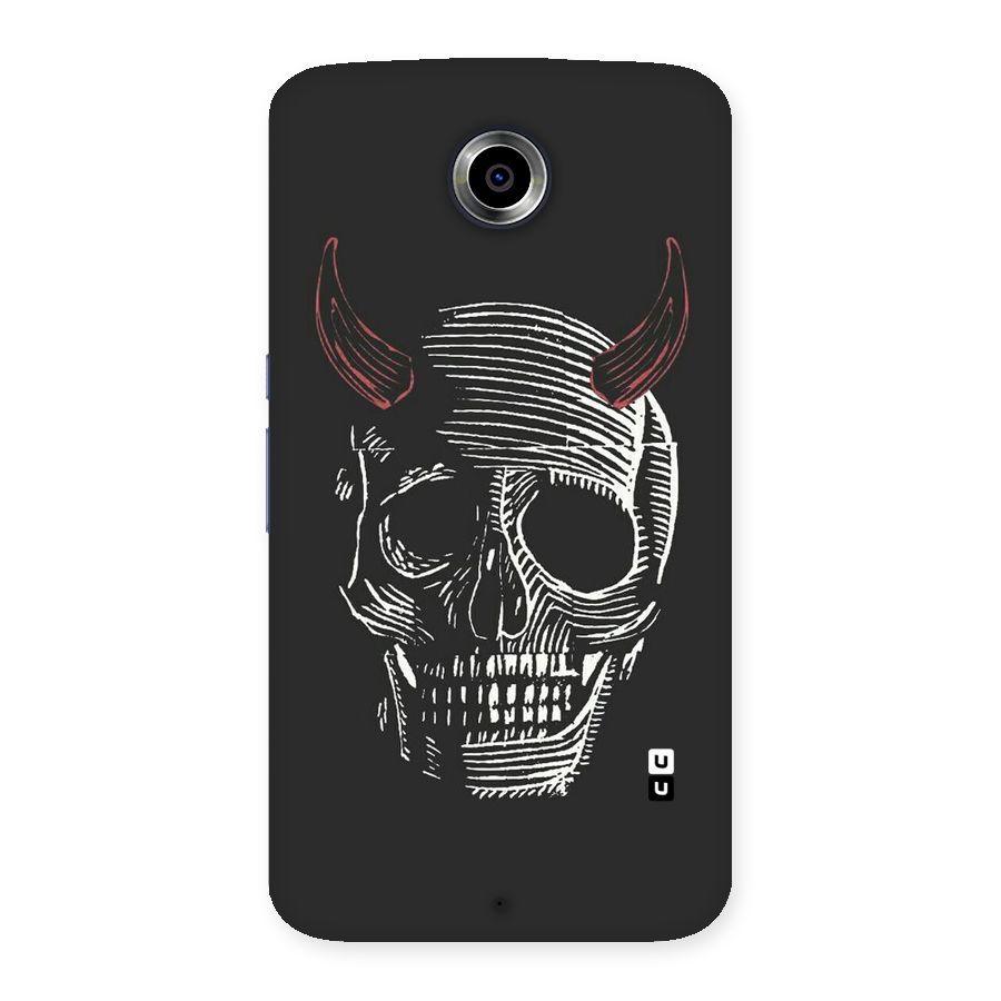 Spooky Face Back Case for Nexsus 6