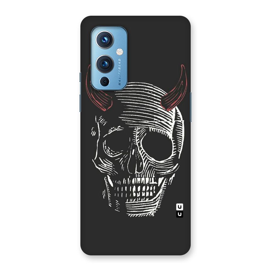 Spooky Face Back Case for OnePlus 9