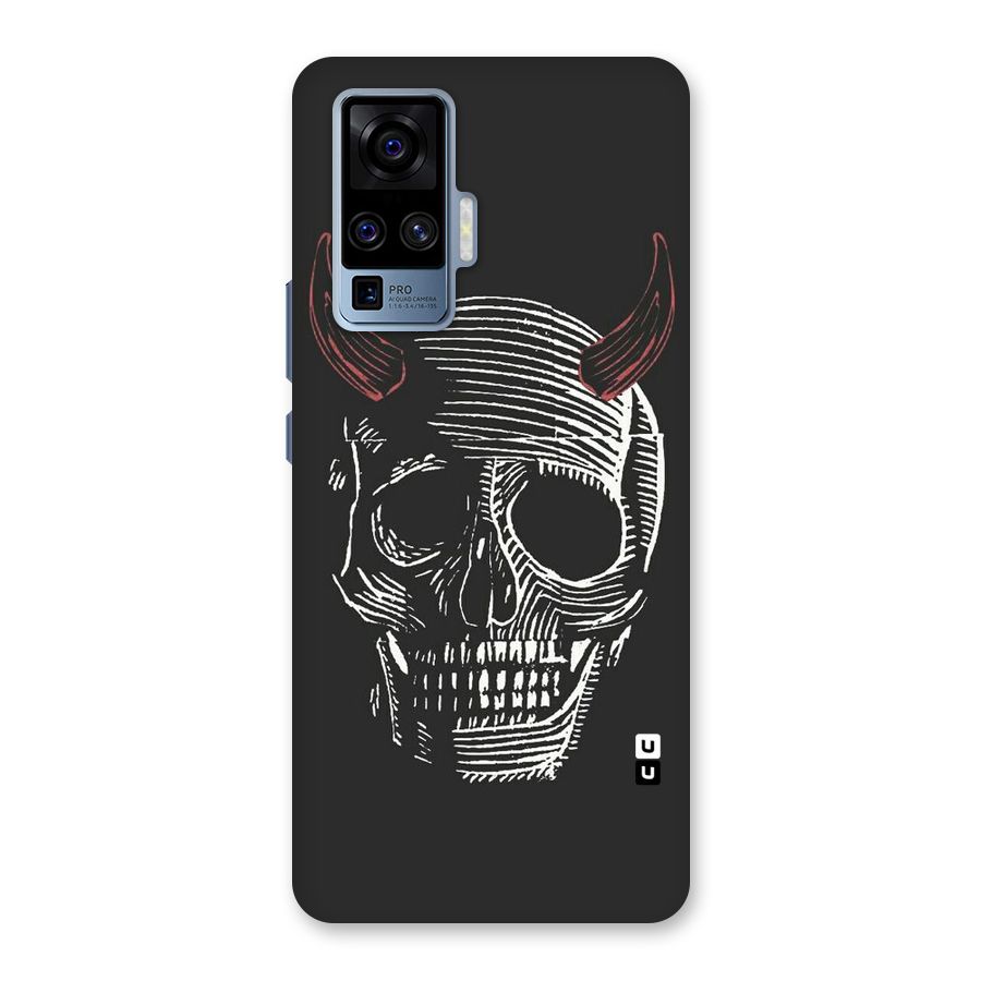 Spooky Face Back Case for Vivo X50 Pro