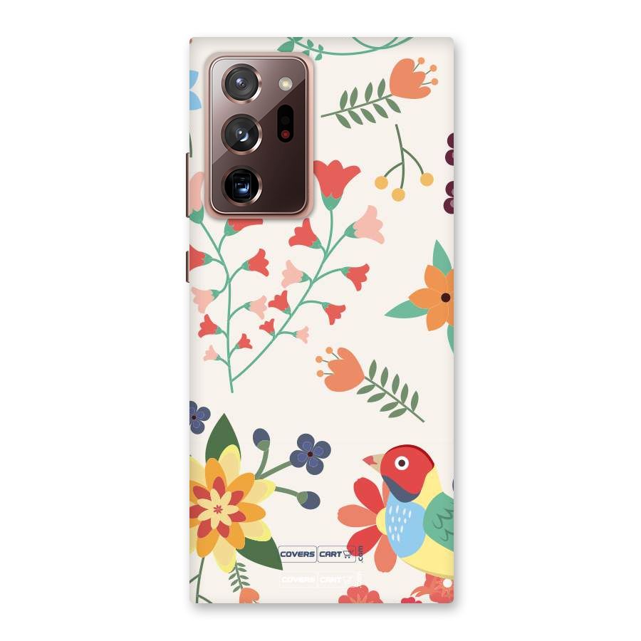 Spring Flowers Back Case for Galaxy Note 20 Ultra