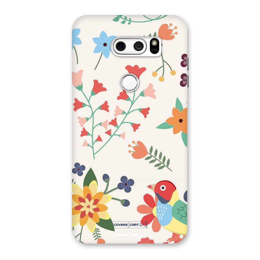 Spring Flowers Back Case for LG V30