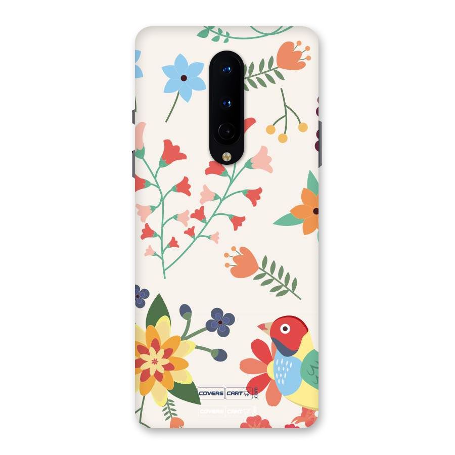 Spring Flowers Back Case for OnePlus 8