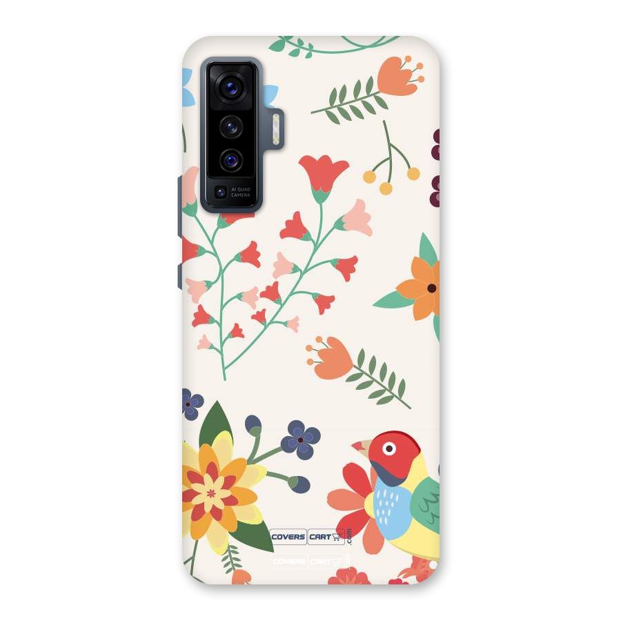 Spring Flowers Back Case for Vivo X50