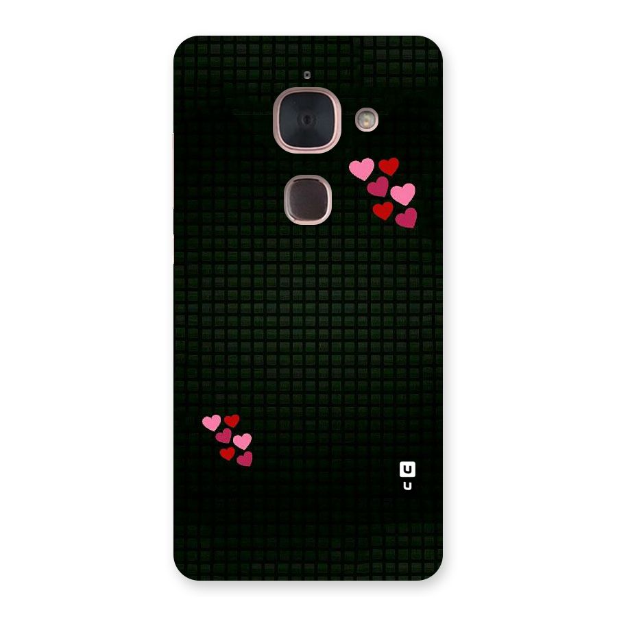 Square and Hearts Back Case for Le Max 2
