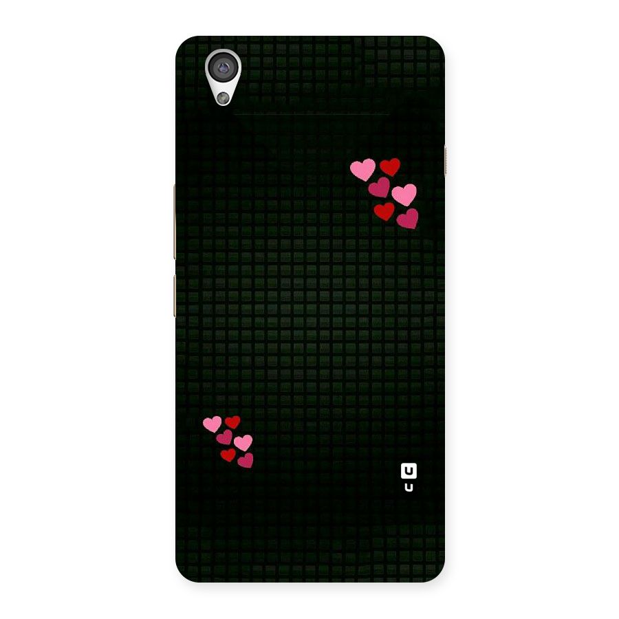 Square and Hearts Back Case for OnePlus X