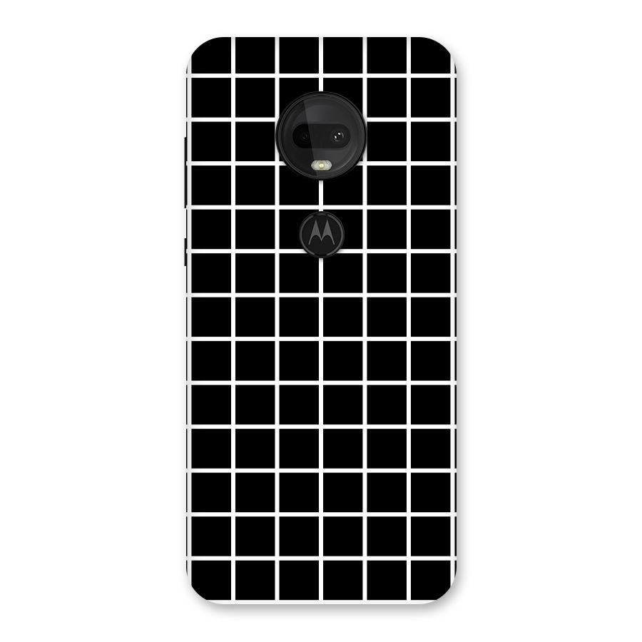 Square Puzzle Back Case for Moto G7