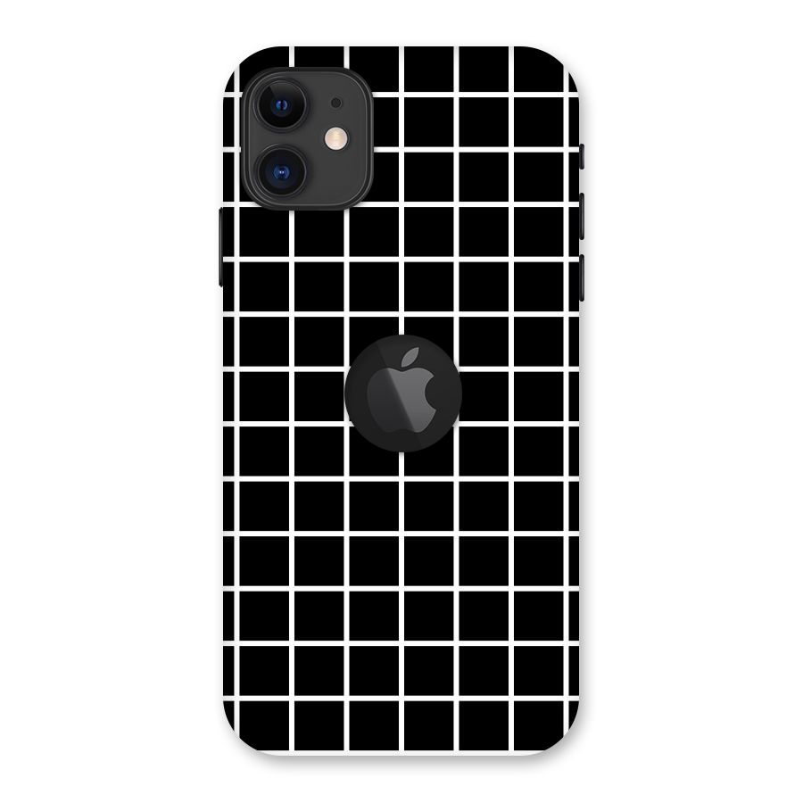 Square Puzzle Back Case for iPhone 11 Logo Cut