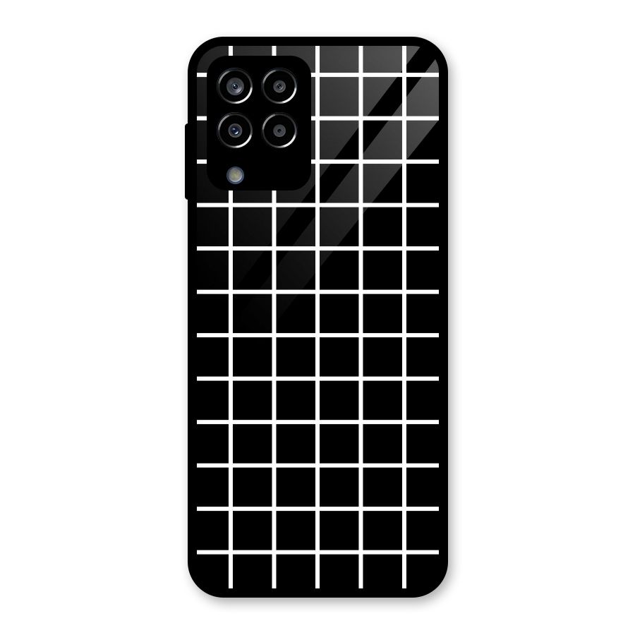 Square Puzzle Glass Back Case for Galaxy M33