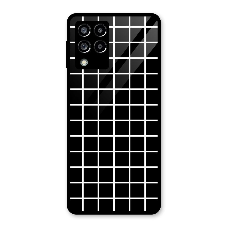 Square Puzzle Glass Back Case for Galaxy M53 5G