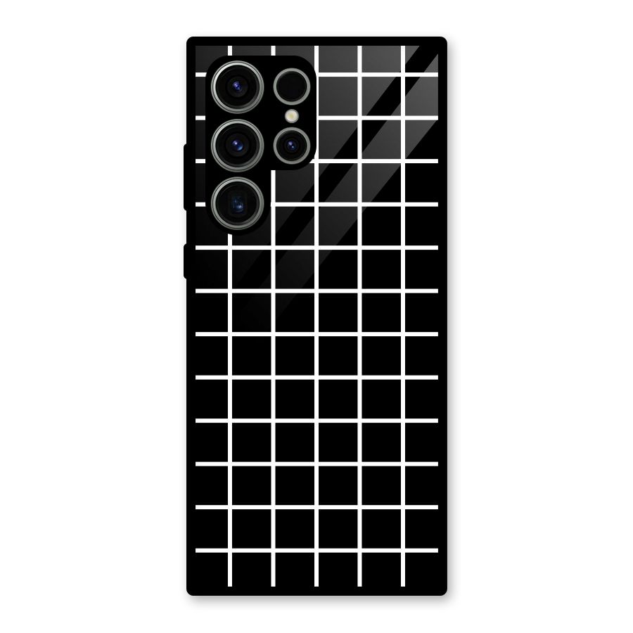 Square Puzzle Glass Back Case for Galaxy S23 Ultra