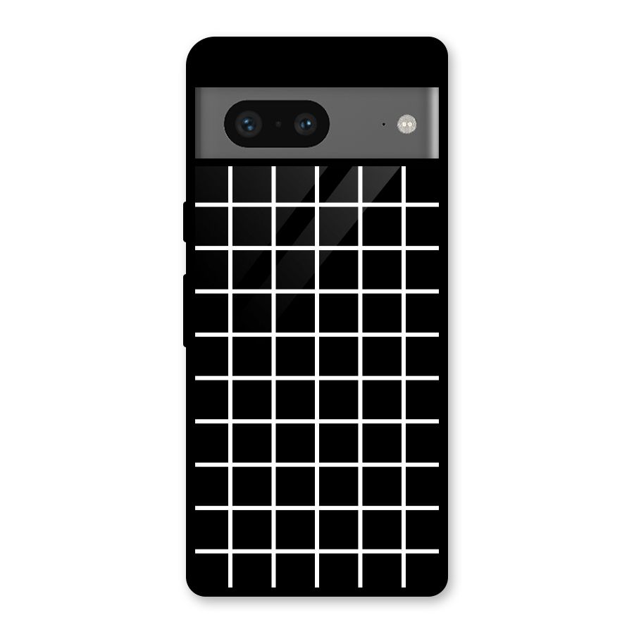 Square Puzzle Glass Back Case for Google Pixel 7