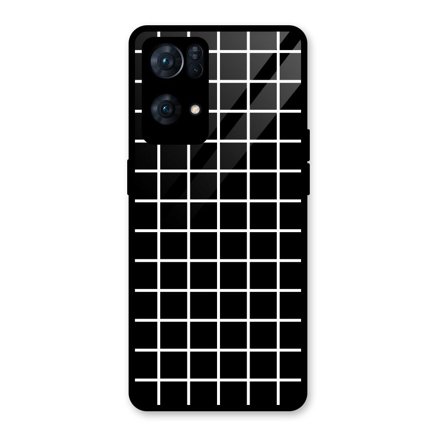 Square Puzzle Glass Back Case for Oppo Reno7 Pro 5G