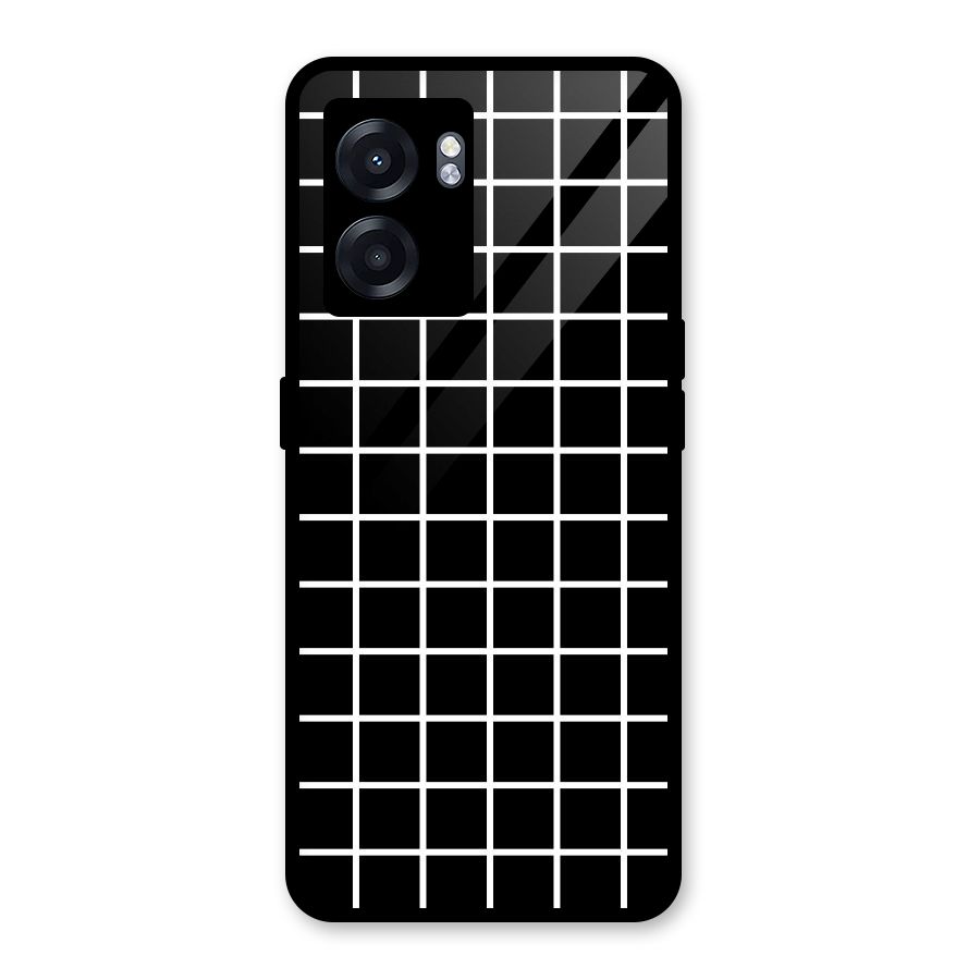 Square Puzzle Glass Back Case for Realme Narzo 50 5G