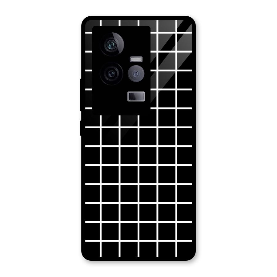 Square Puzzle Glass Back Case for Vivo iQOO 11 5G