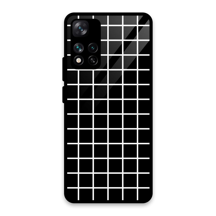 Square Puzzle Glass Back Case for Xiaomi 11i HyperCharge 5G