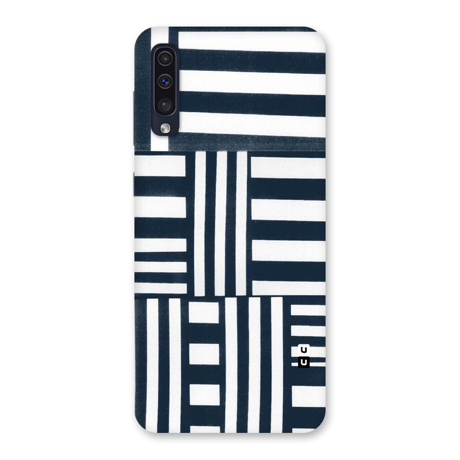 Square  Stripes Back Case for Galaxy A50s