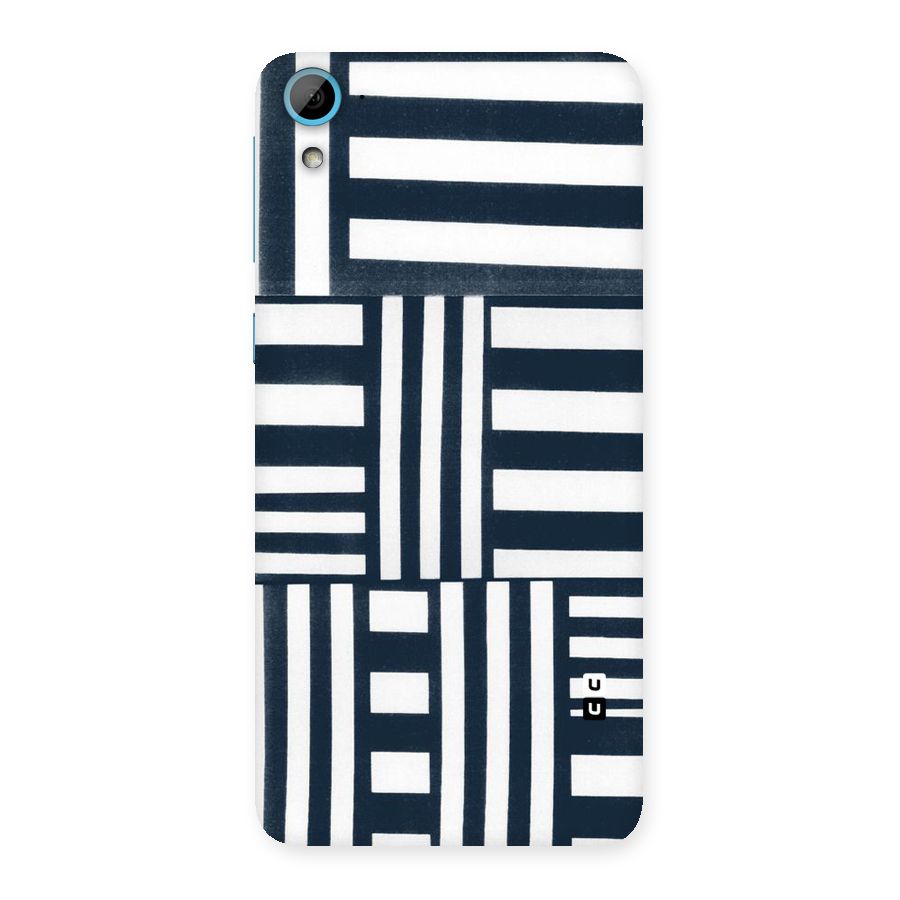 Square  Stripes Back Case for HTC Desire 826