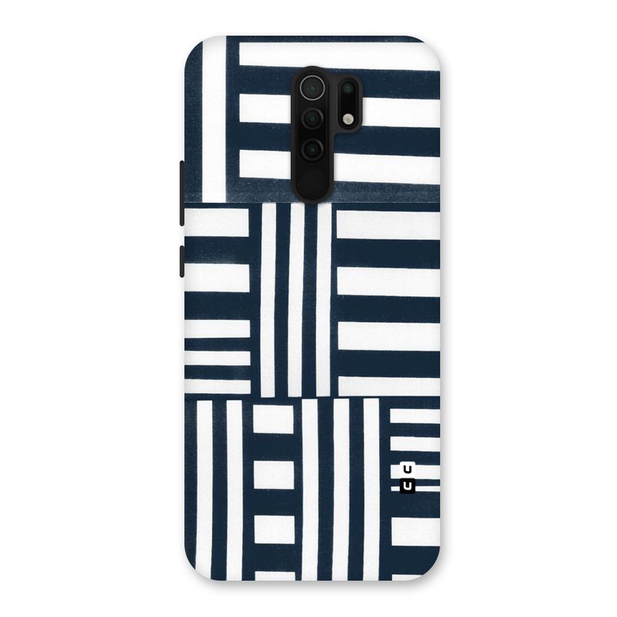 Square  Stripes Back Case for Poco M2