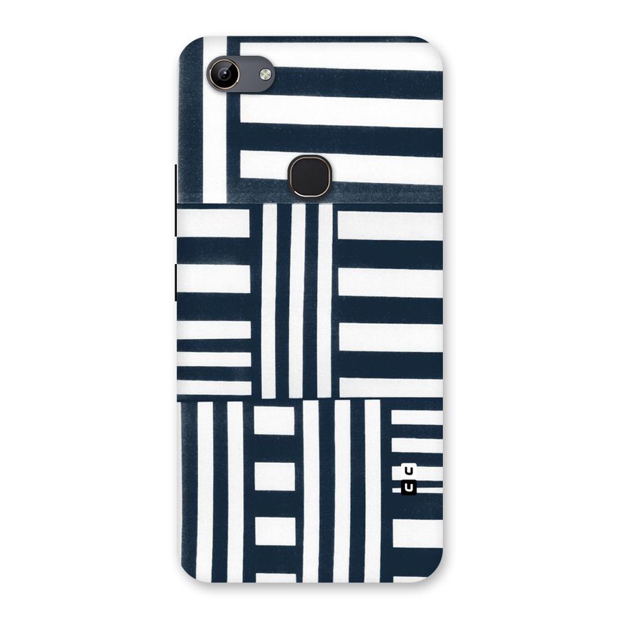 Square  Stripes Back Case for Vivo Y81
