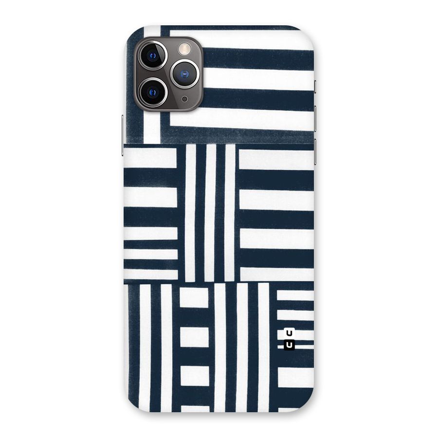 Square  Stripes Back Case for iPhone 11 Pro Max