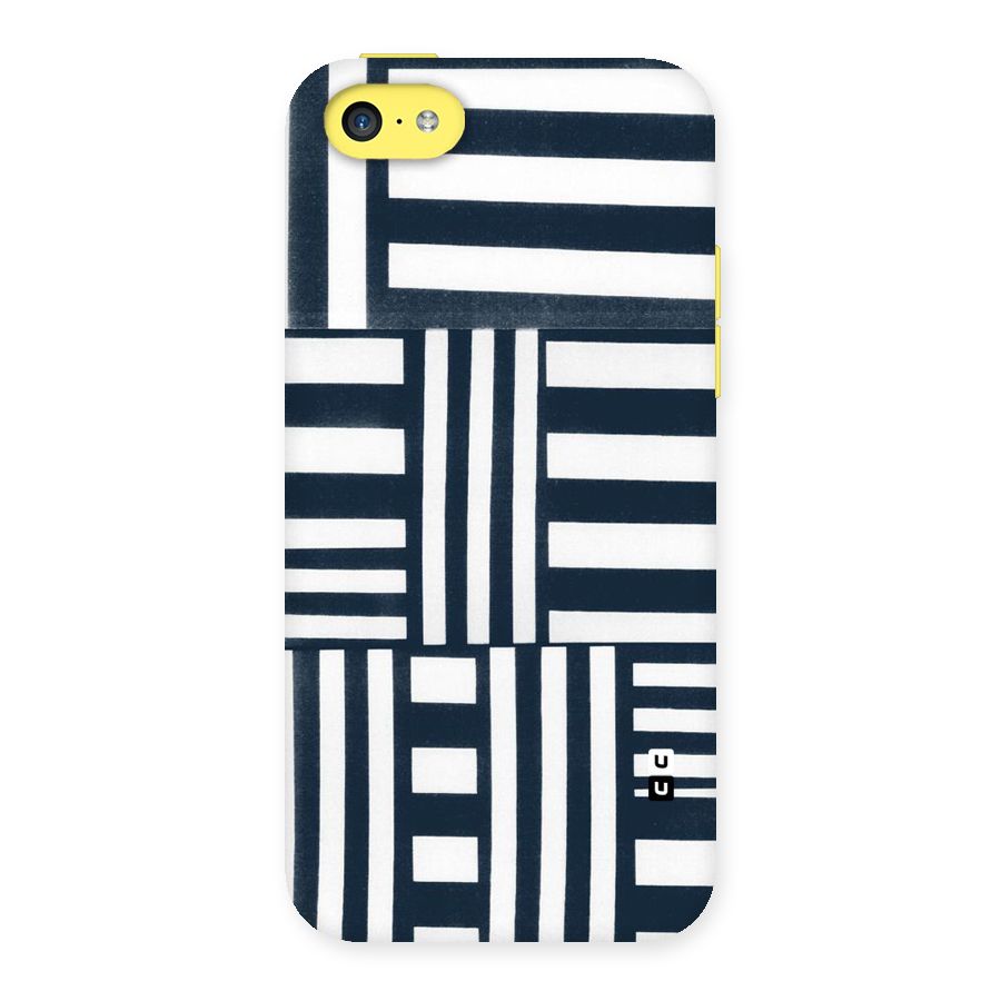 Square  Stripes Back Case for iPhone 5C