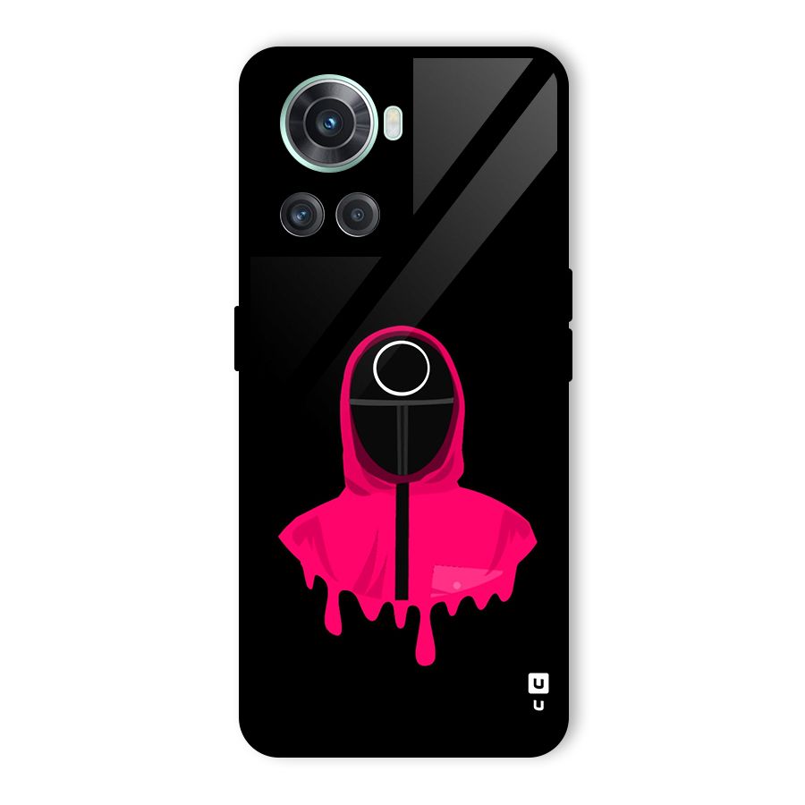 Squid Game Illustration Art Glass Back Case for OnePlus 10R