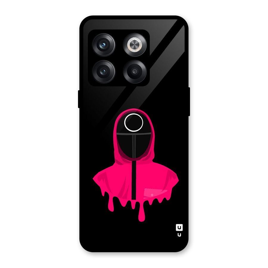 Squid Game Illustration Art Glass Back Case for OnePlus 10T