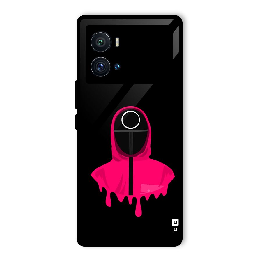 Squid Game Illustration Art Glass Back Case for Vivo iQOO 9 Pro