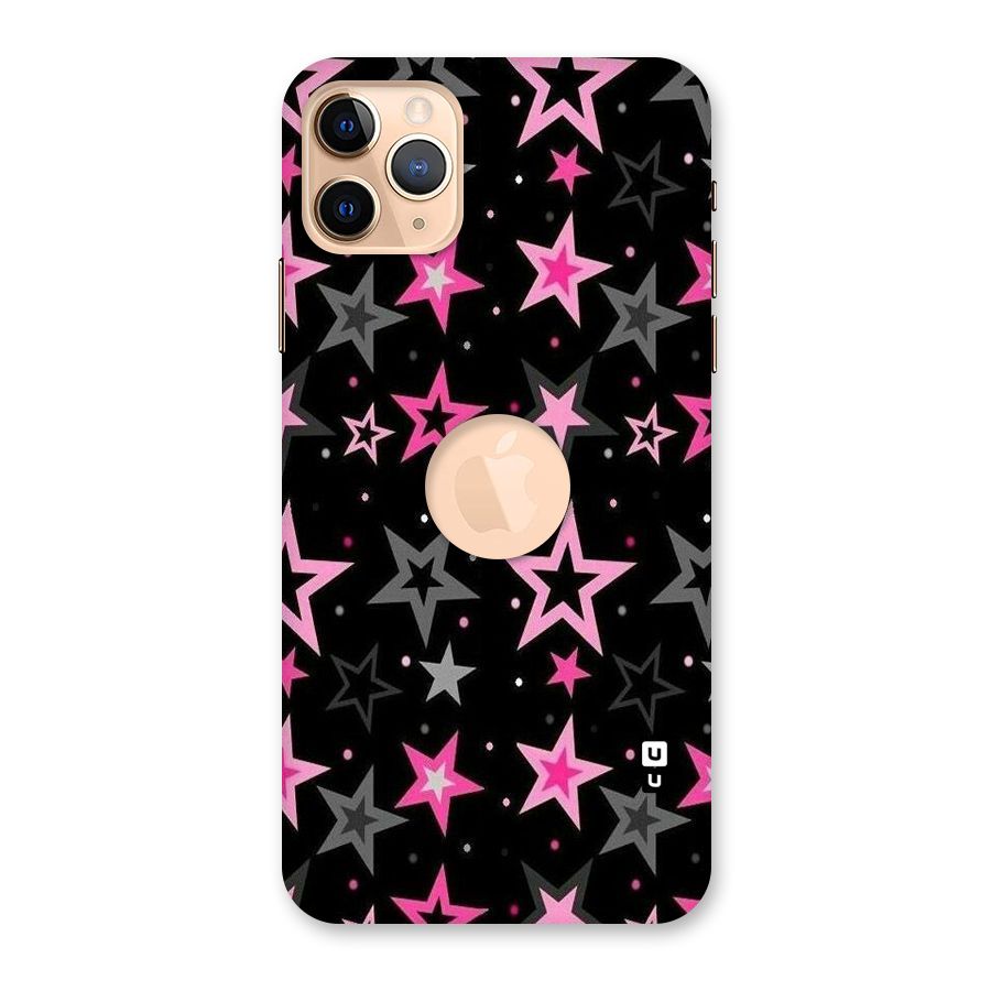 Star Outline Back Case for iPhone 11 Pro Max Logo Cut