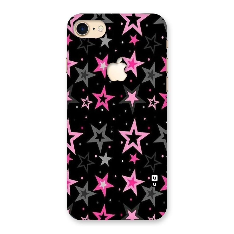 Star Outline Back Case for iPhone 7 Apple Cut