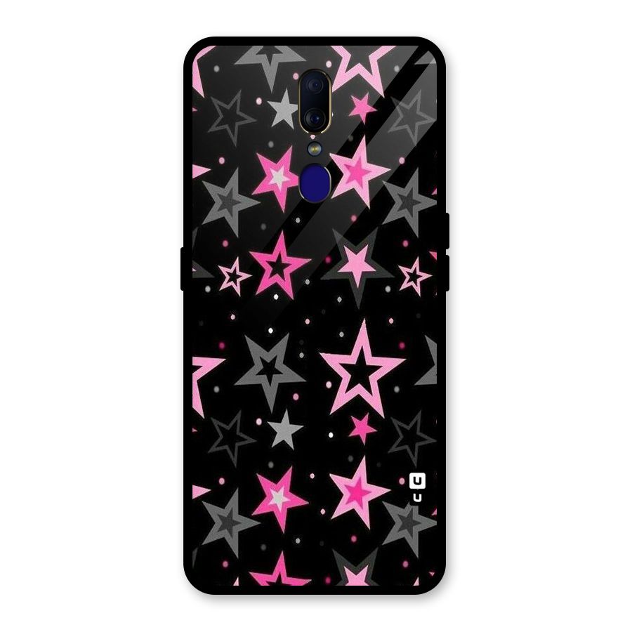 Star Outline Glass Back Case for Oppo F11