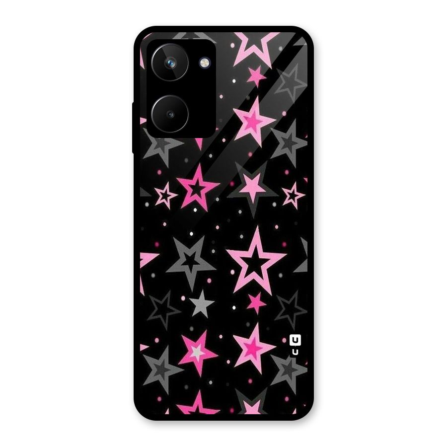 Star Outline Glass Back Case for Realme 10